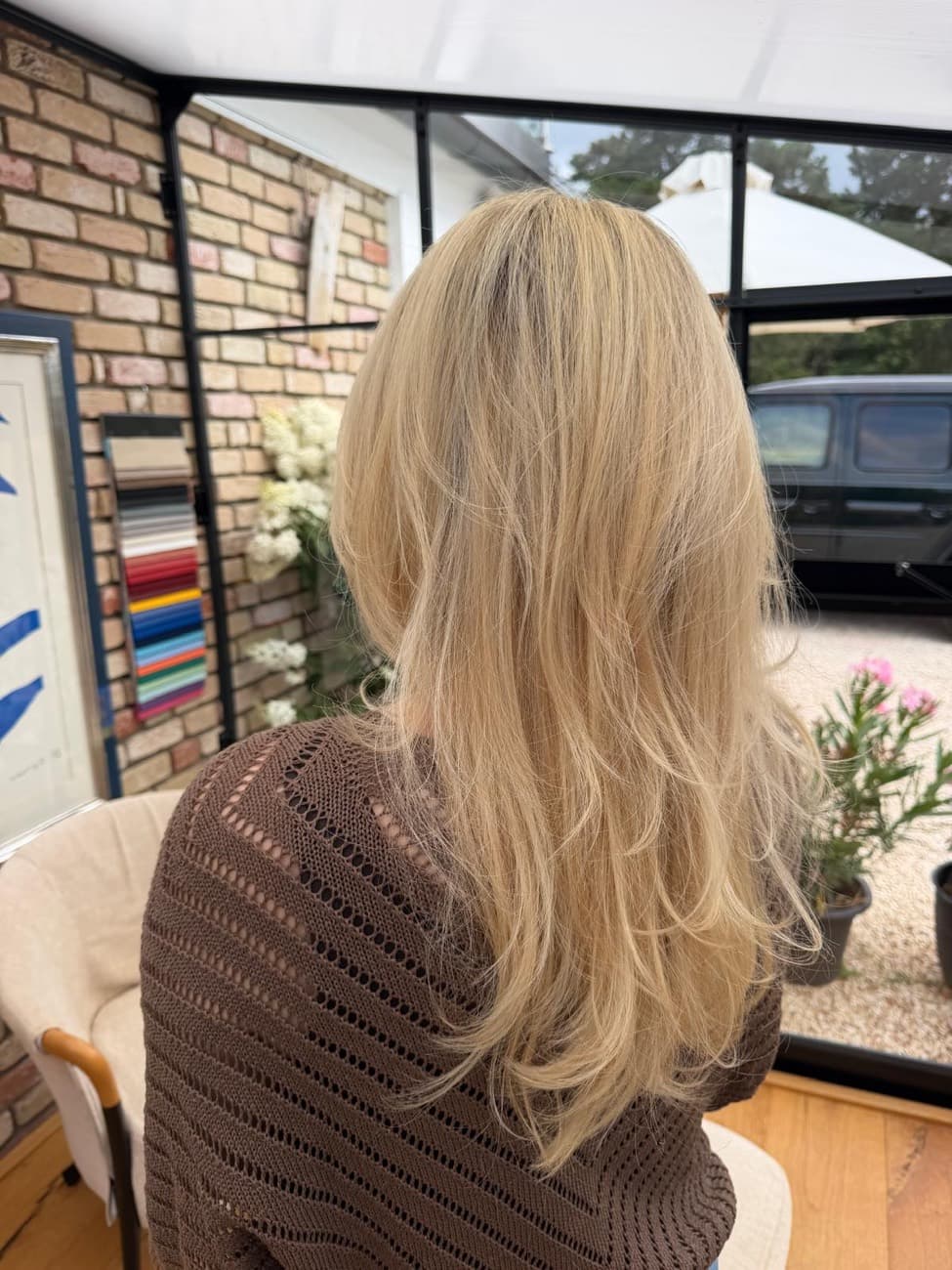 Blond Nachher