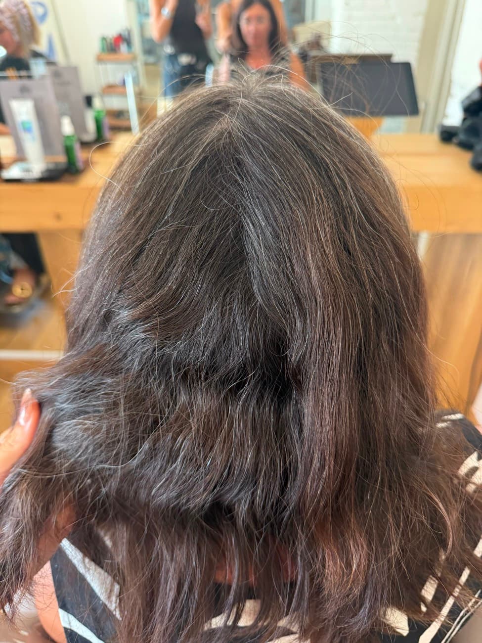 Keratin Vorher